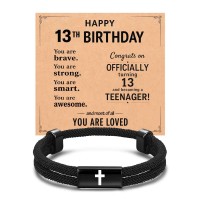 UPROMI 13 Year Old Boy Gifts, 13th Birthday Gifts for Boys S-Cross rope-B-13th bday