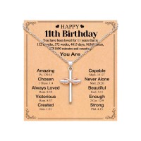 UPROMI 11 Year Old Girl Birthday Gifts, 11th Birthday Necklace Decorations Gifts for 11 Year Old Girl Preteen Tween Trendy stuff UPROMI 11 Year Old Girl Birthday Gifts, 11th Birthday Necklace Decorations Gifts for 11 Year Old Girl Preteen Tween Trendy stuff