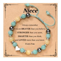 UPROMI Niece Gifts from Auntie Aunt Valentines Birthday Gifts Christmas Stocking Stuffers for Niece Bracelet Y-Niece-ST-B-huanglv UPROMI Niece Gifts from Auntie Aunt Valentines Birthday Gifts Christmas Stocking Stuffers for Niece Bracelet Y-Niece-ST-B-huanglv